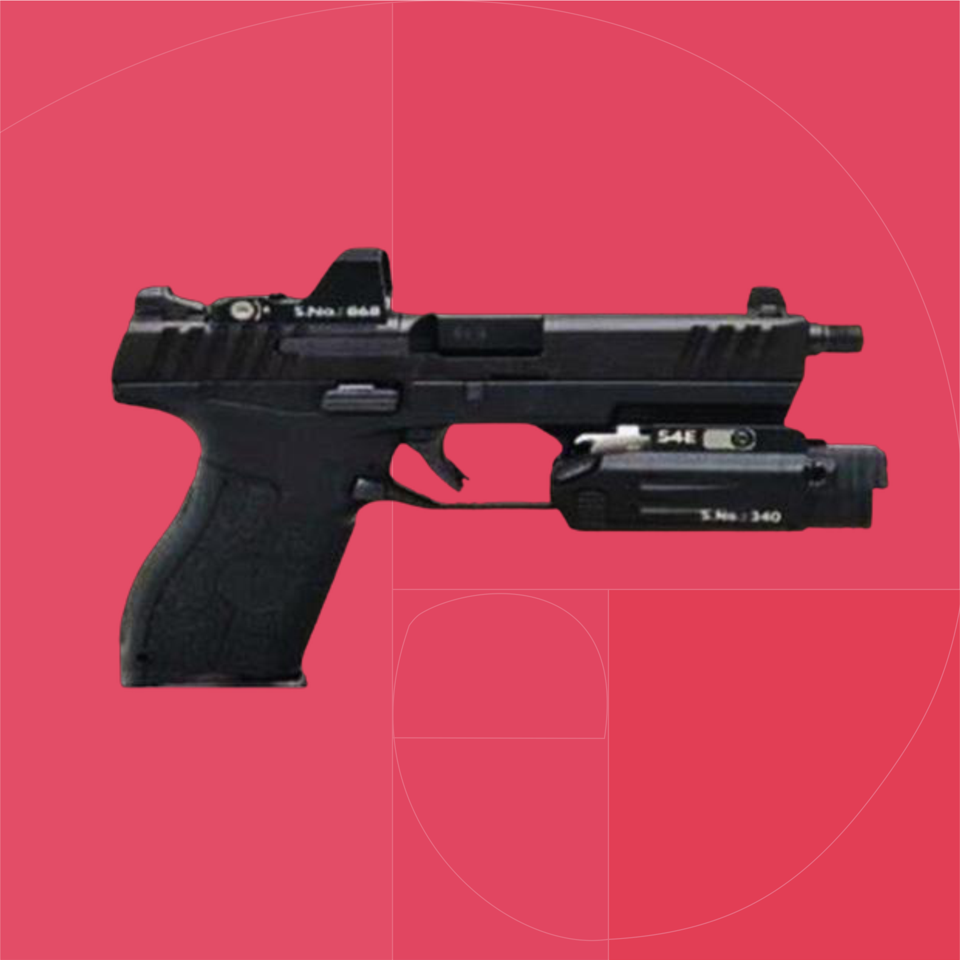 IR, Laser Designator with Tac Light